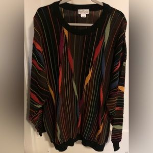 Vintage Norm Thompson Multi-Colored Men’s Size XXL Sweater